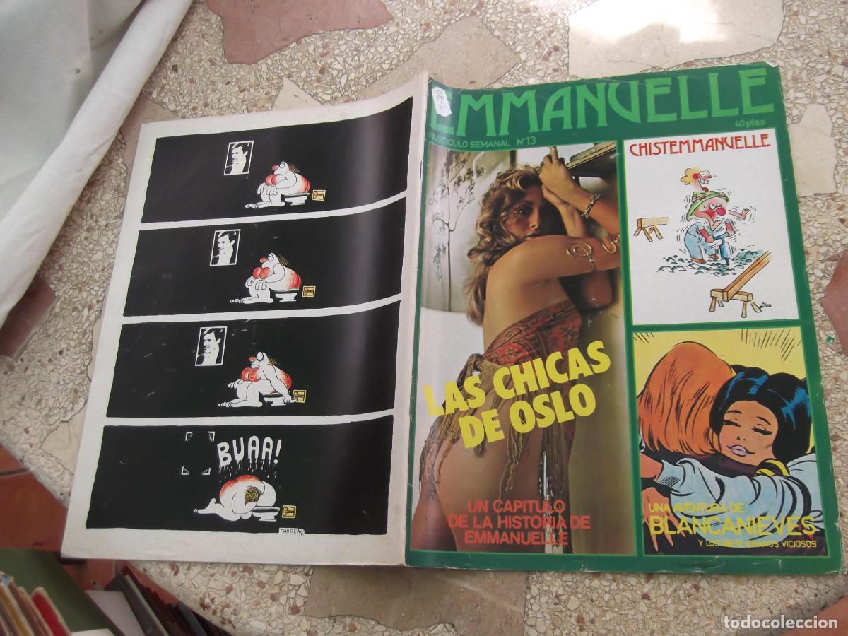 Magazines: emmanuelle fasciculo semanal n&ordm; 13, erotica, las chicas de oslo