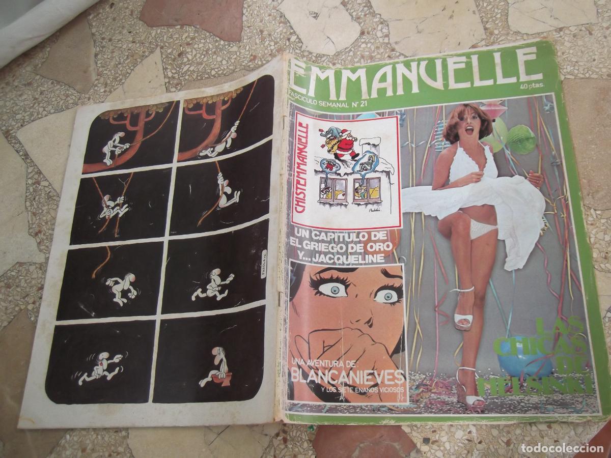 Magazines: emmanuelle fasciculo semanal n&ordm; 21, erotica, las chicas de helsinki