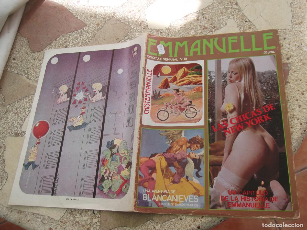 Zeitschriften: emmanuelle fasciculo semanal n&ordm; 10, erotica, las chicas de new york
