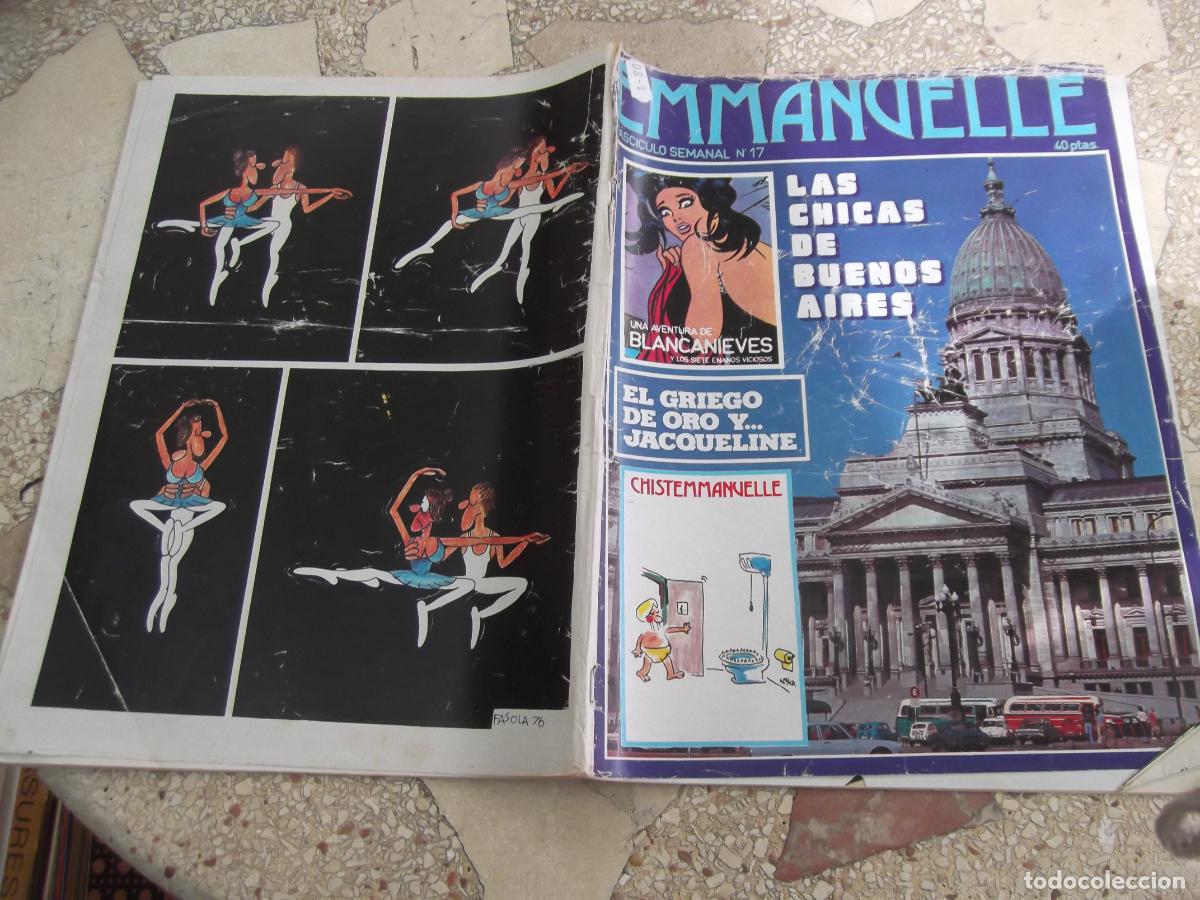 Zeitschriften: emmanuelle fasciculo semanal n&ordm; 17, erotica, las chicas de buenos aires