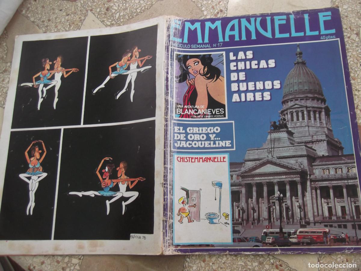 Zeitschriften: emmanuelle fasciculo semanal n&ordm; 17, erotica, las chicas de buenos aires