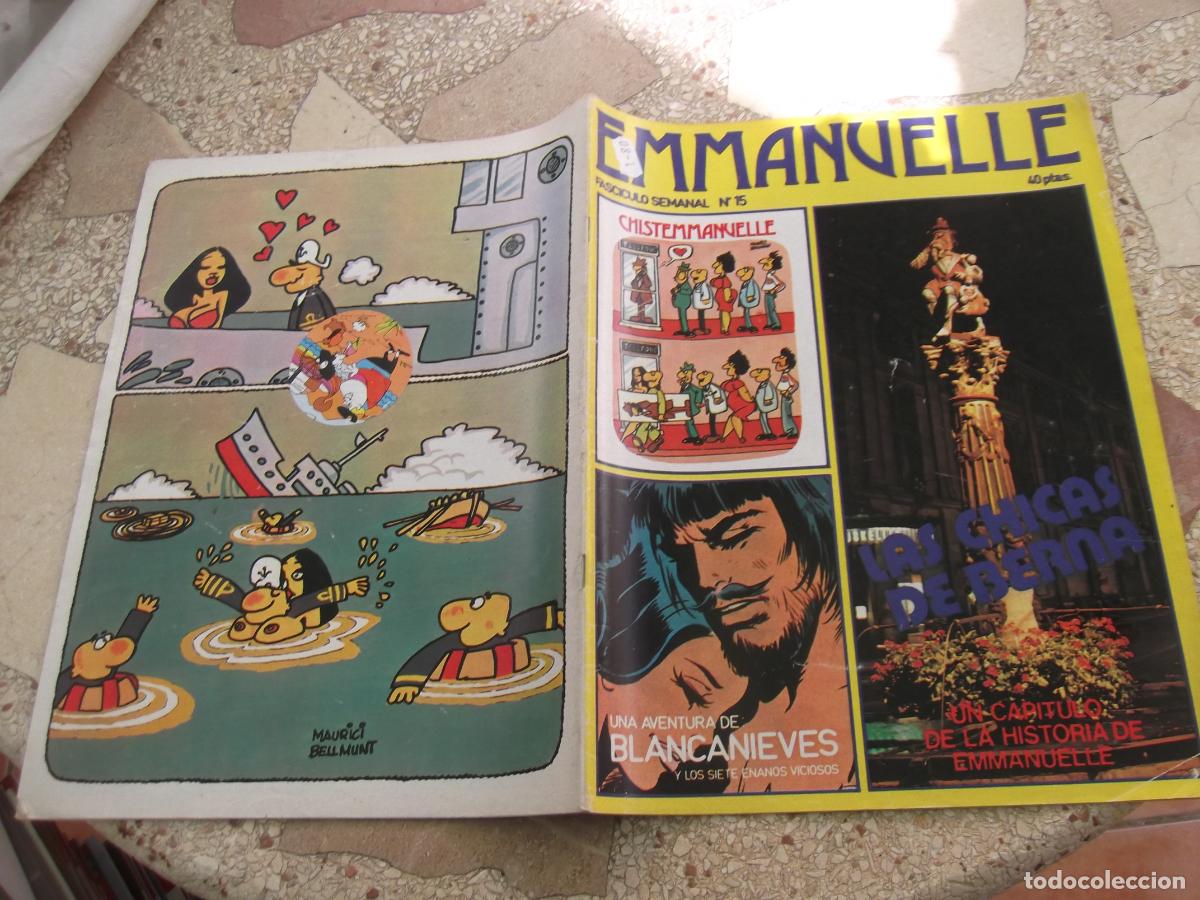 Zeitschriften: emmanuelle fasciculo semanal n&ordm; 15, erotica, las chicas de berna