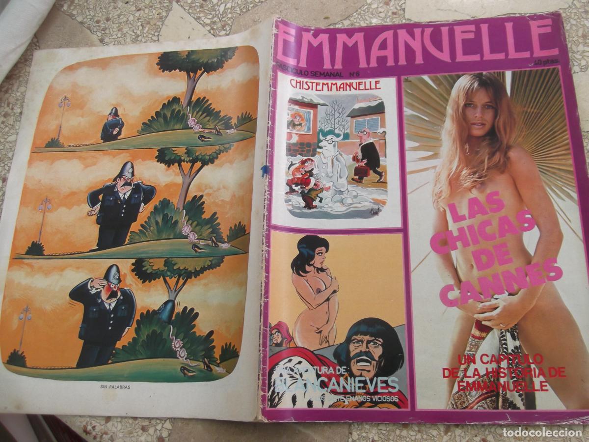 Zeitschriften: emmanuelle fasciculo semanal n&ordm; 6, erotica, las chicas de cannes