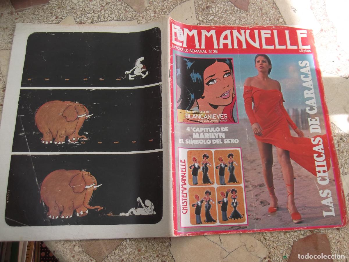 Zeitschriften: emmanuelle fasciculo semanal n&ordm; 26, erotica, las chicas de caracas