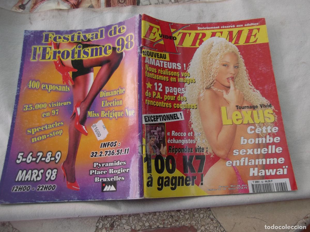 Zeitschriften: extremo video n&ordm; 62, revista erotica francesa, solo para adultos,