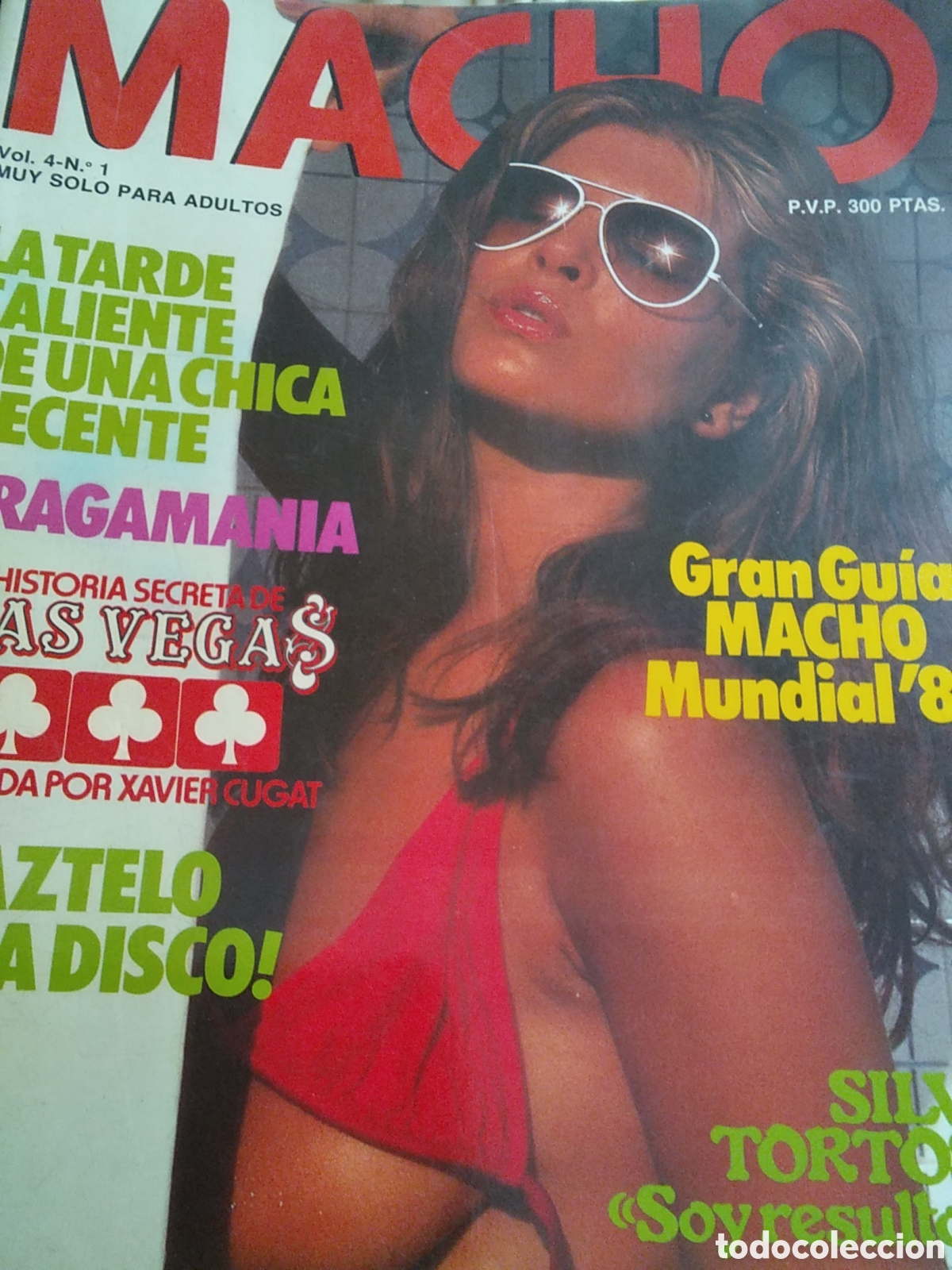 Journals: Macho revista er&oacute;tica espa&ntilde;ola desnudos mujeres 4/1 Silvia Tortosa