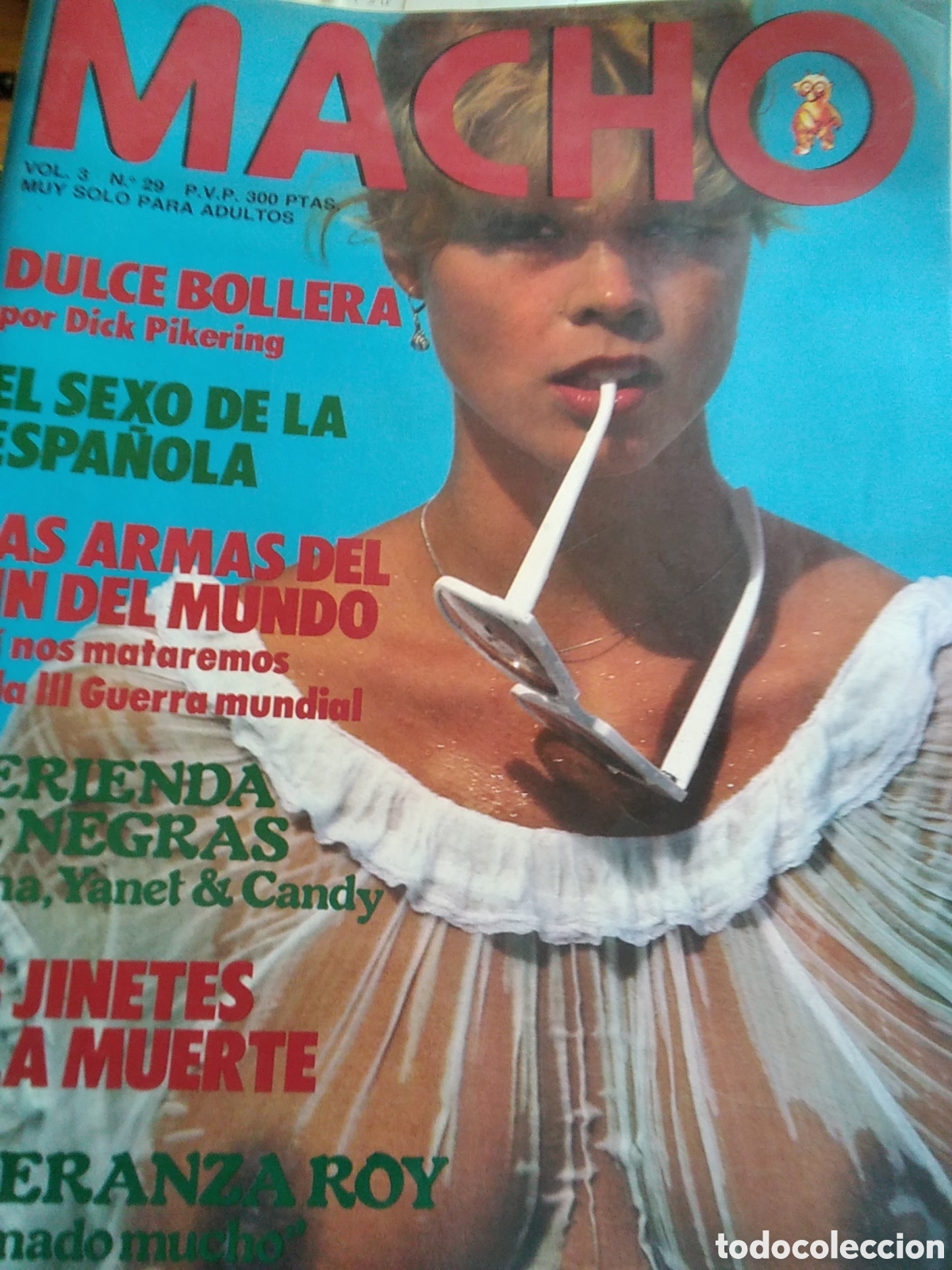 Journals: Macho revista er&oacute;tica espa&ntilde;ola desnudos mujeres 3/29 Esperanza Roig