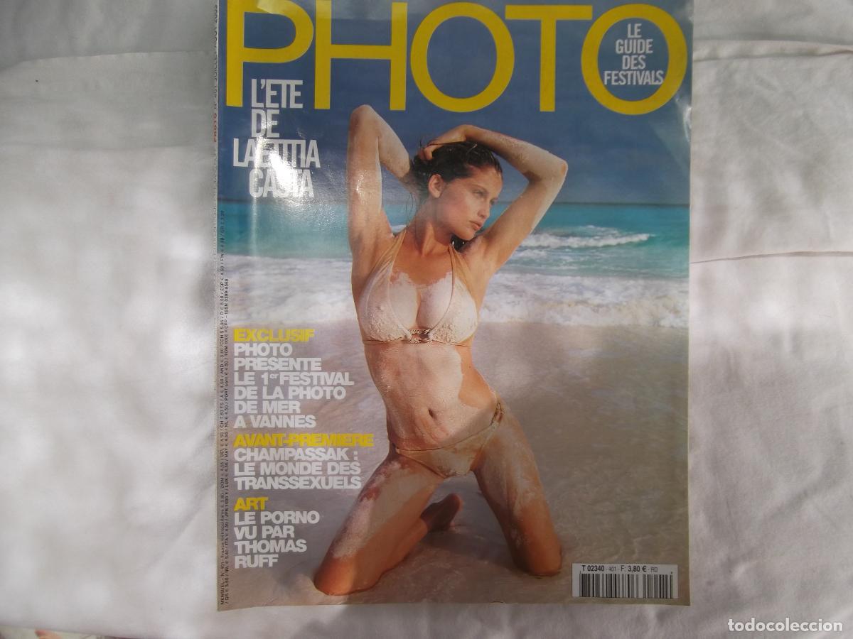 Revistas: PHOTO FRANCESA, N&ordm; 401, 2003,LAETITIA CASTA,