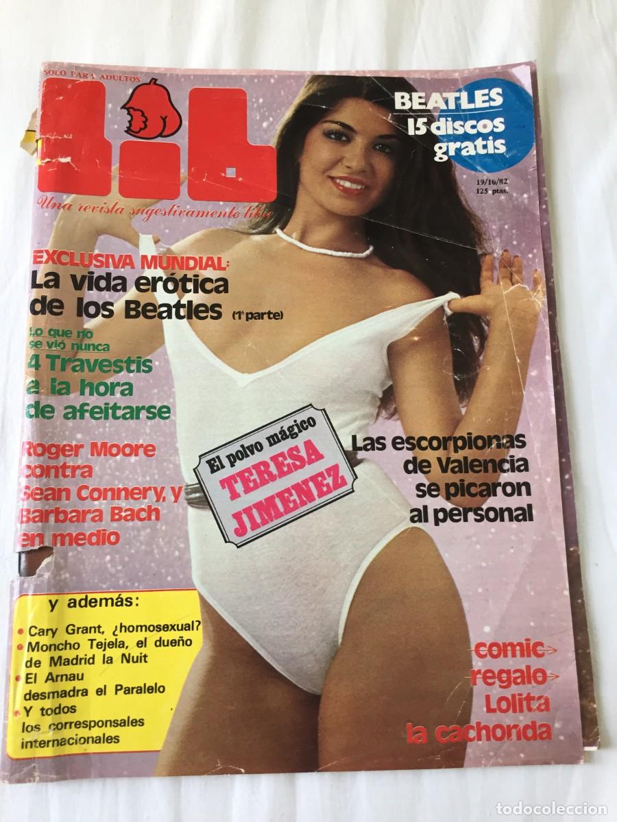 Revistas: Revista LIB 1982 - VIDA EROTICA DE LOS BEATLES - MAGDA - JAMES BOND - TERESA GIMENEZ ...