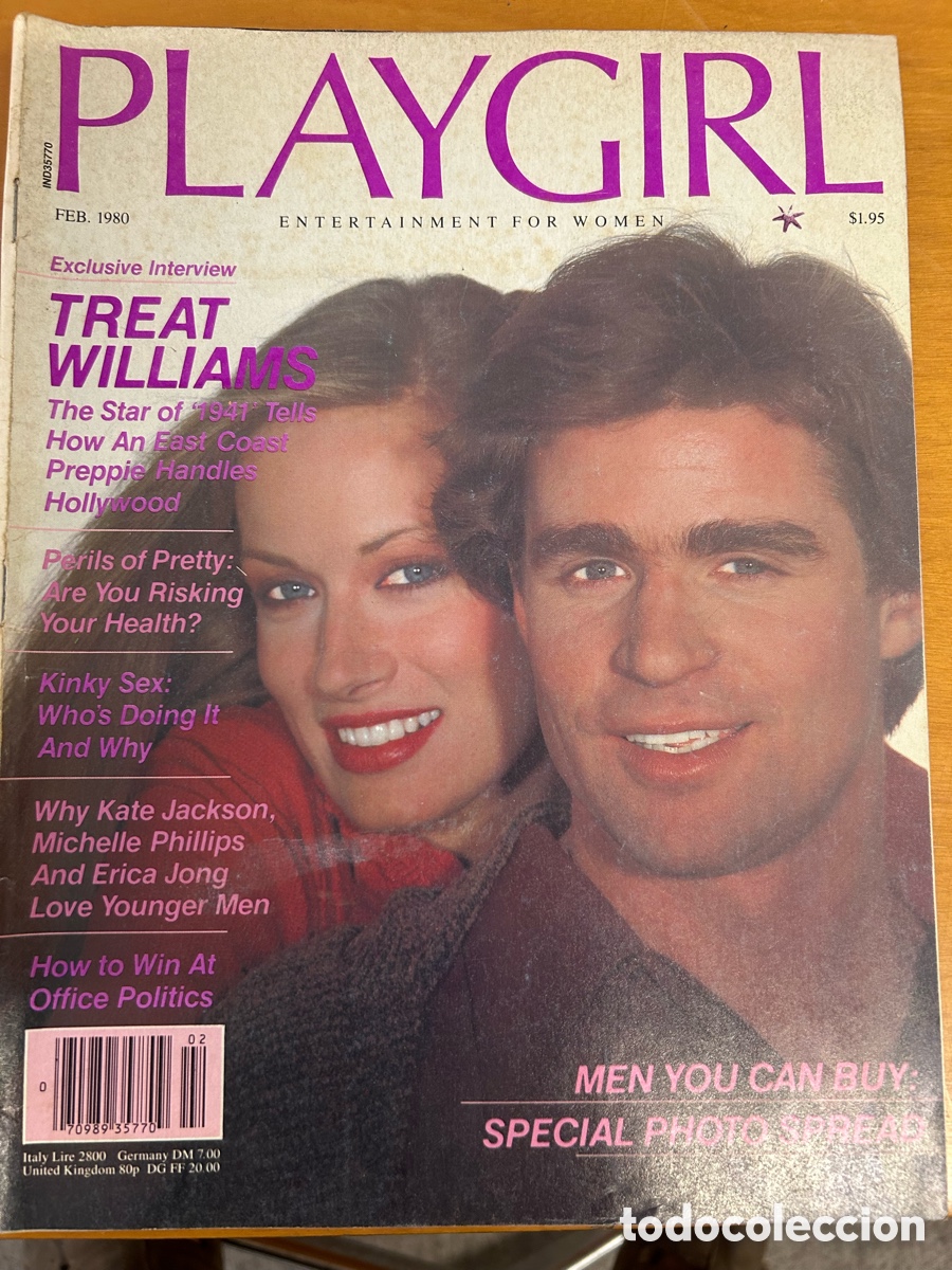 Journals: Revista Playgirl. Entertainment for women. Edici&oacute;n USA. Febrero 1980.