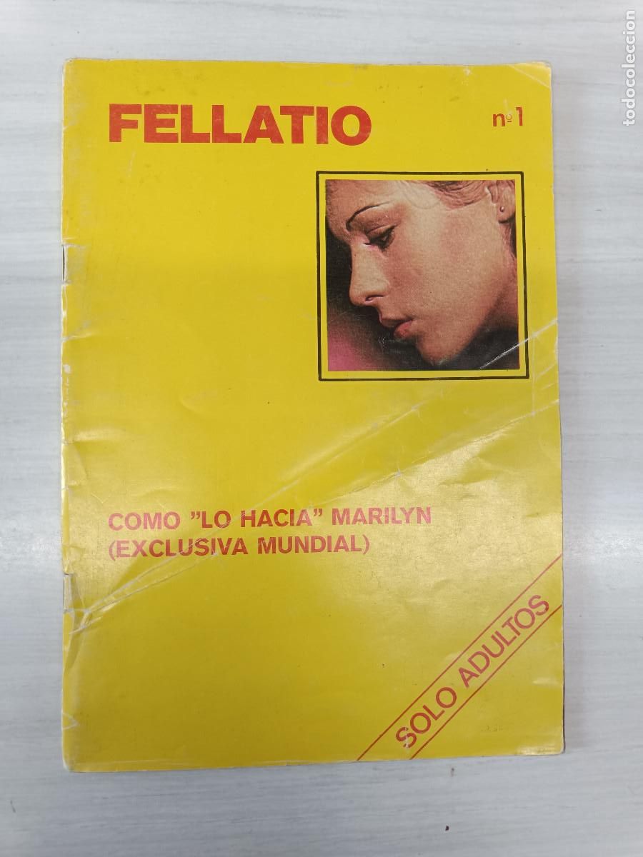 Revistas: REVISTA PORNOGRAFICA PORNO FELLATIO N&ordm;1. SOLO ADULTOS.