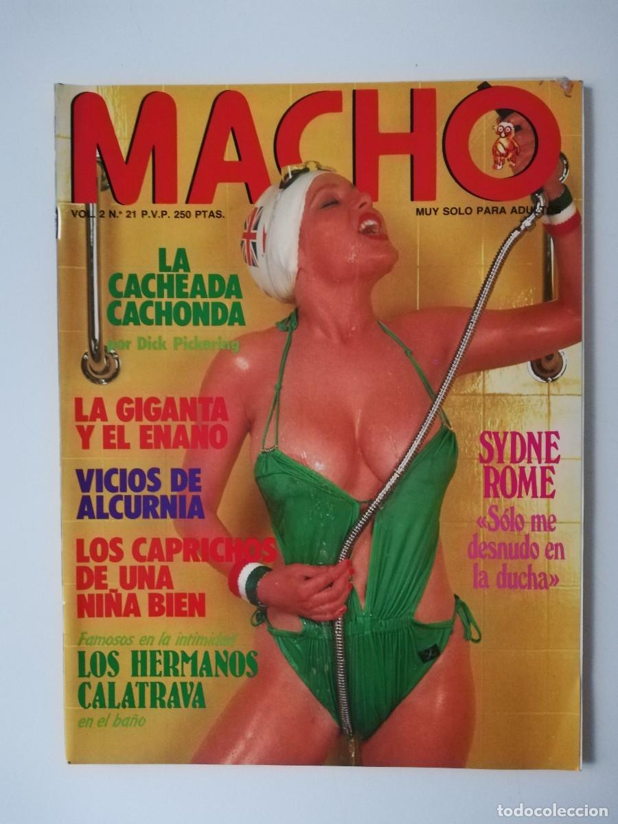 Magazines: MACHO VOL.2 - N&ordm; 21 SYDNE ROME, LOS HERMANOS CALATRAVA, EL LUTE, MARIA DEL MAR, NAPO-LEON