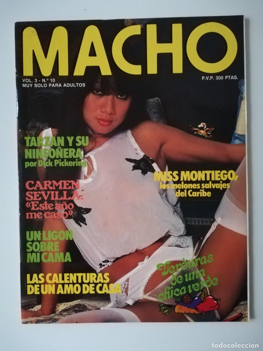 Magazines: MACHO VOL. 3 - N&ordm; 10 CARMEN SEVILLA, MAGALI, VICTORIA, TSU-SAI MI, MISS MONTIEGO, BOIS WILLYS