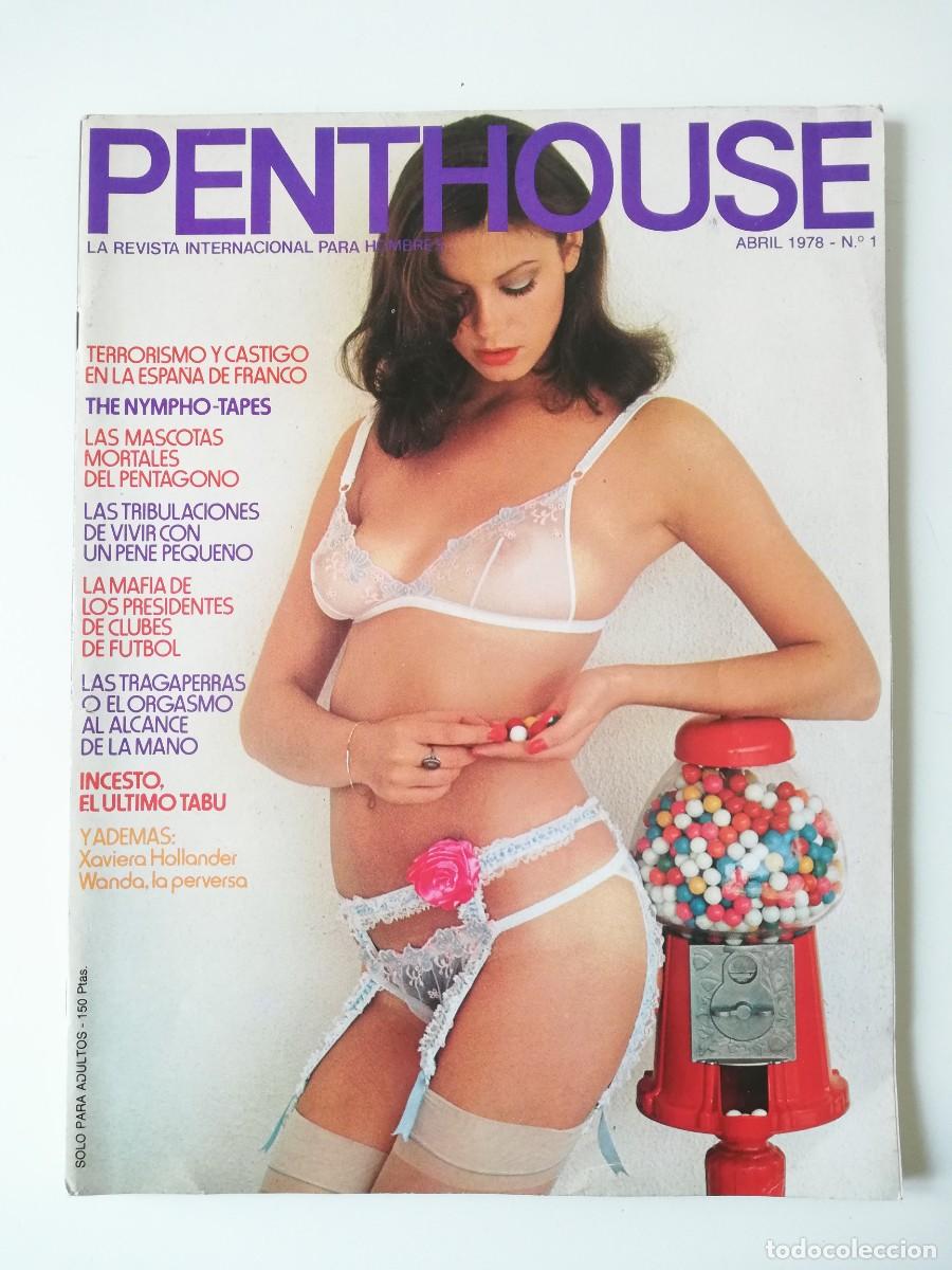 Magazines: PENTHOUSE N&ordm; 1 THE NYMHO-TAPES, LA MAFIA QUE DIRIJE EL FUTBOL, BETSY HARRIS, LAS TRAGAPERRAS