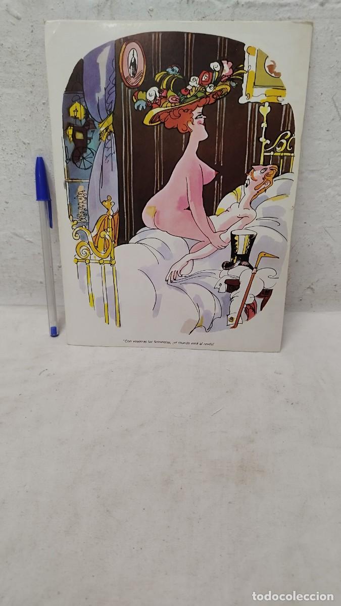Journals: Antigua lamina de Michael Ffolkes,dibujante de la revista Playboy cartoons