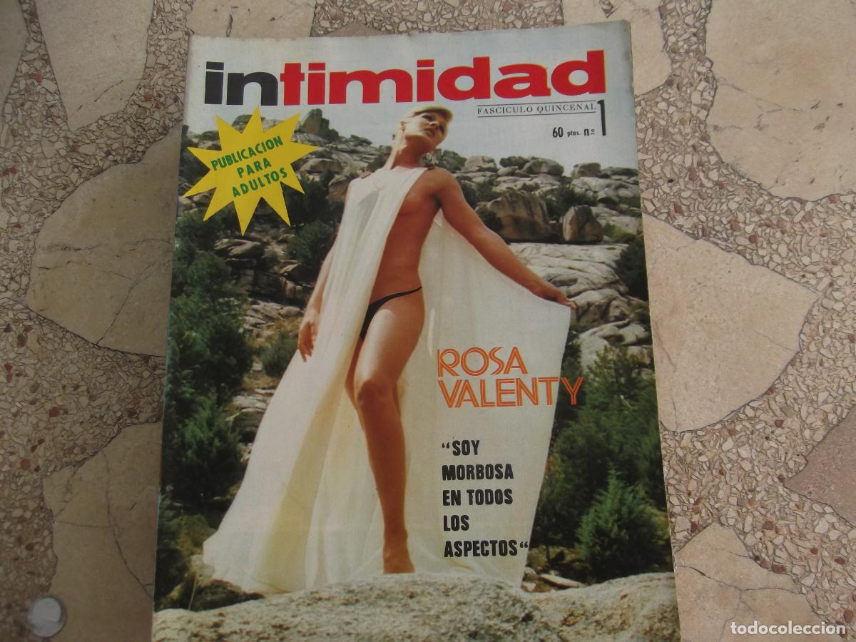 Zeitschriften: intimidad n&ordm;1, revista erotica espa&ntilde;ola , solo para adultos, rosa valenti