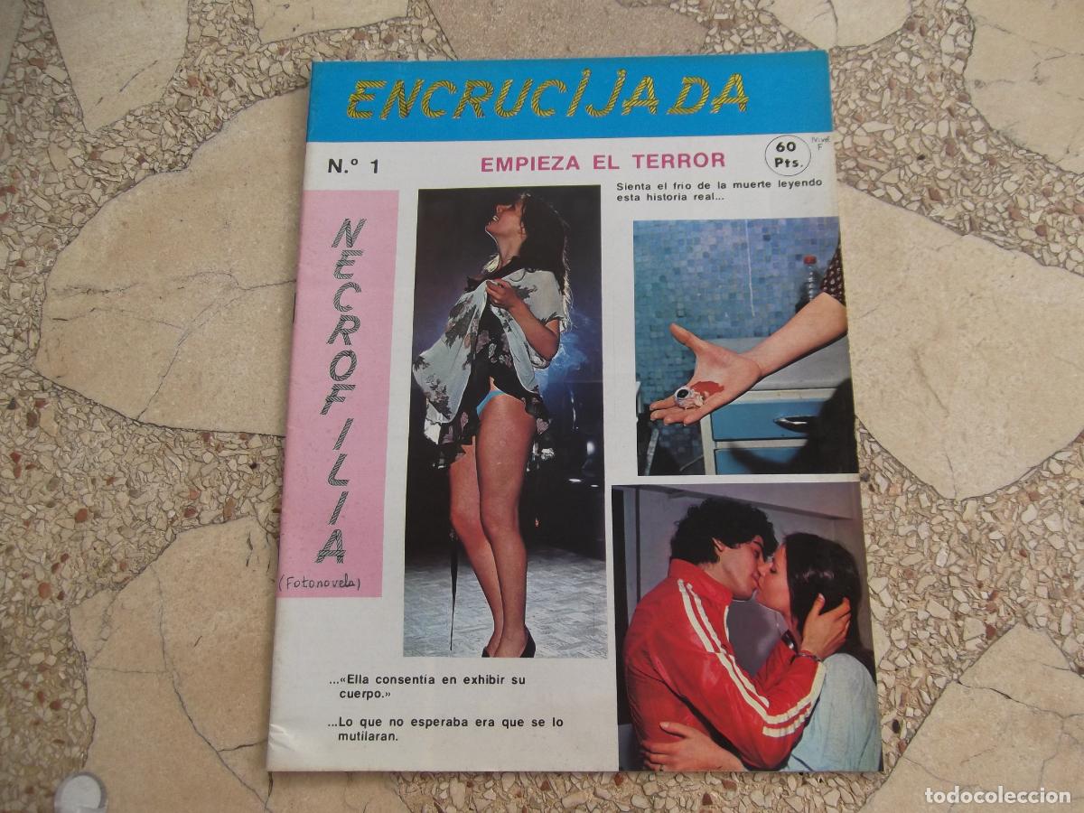 Zeitschriften: encrucijada n&ordm;1 , necrofilia fotonovela revista erotica espa&ntilde;ola , solo para adultos,