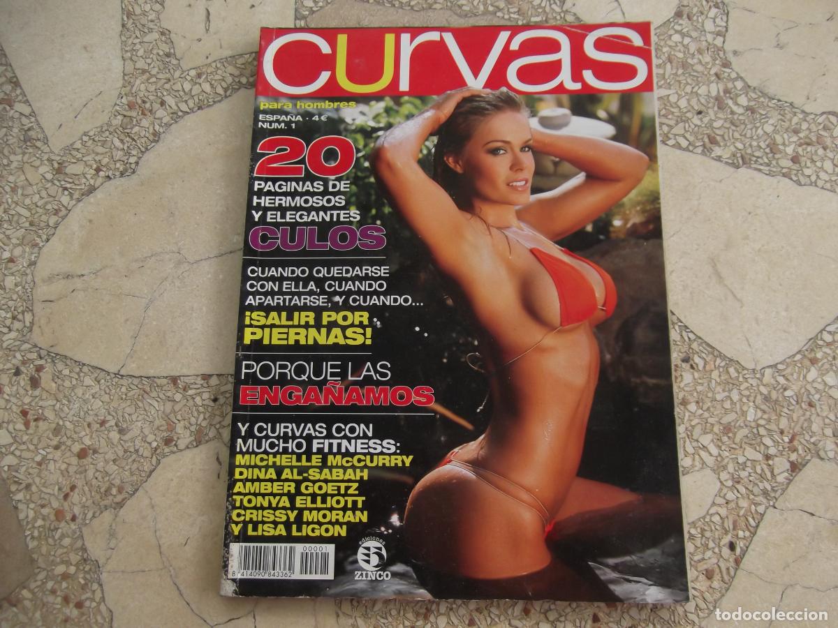 Journals: curvas para hombres,n&ordm; 1, revista erotica espa&ntilde;ola , solo para adultos,