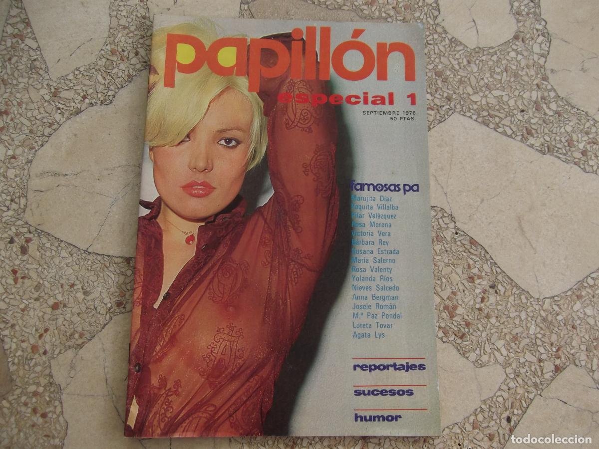 Journals: papillon especial n&ordm; 1. VICTORIA VERA. SUSANA ESTRADA. BARBARA REY. ROSA MORENA. ROSA VALENTY. AGATH
