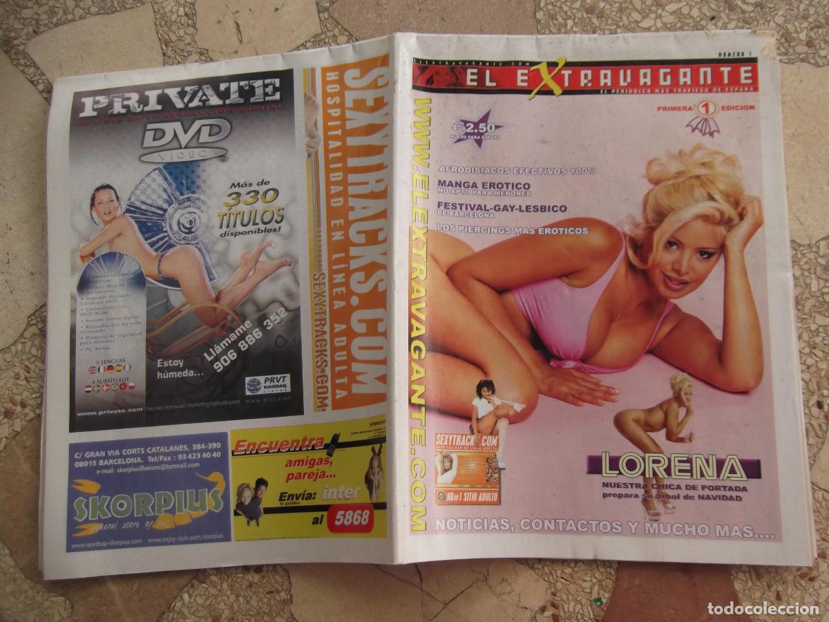 Zeitschriften: el extravagante ,n&ordm; 1, revista p&egrave;riodico erotica espa&ntilde;ola , solo para adultos