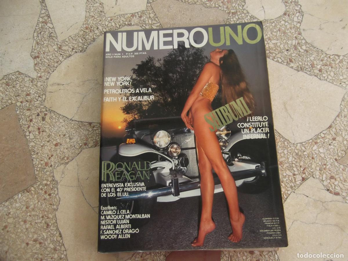 Zeitschriften: numero uno,n&ordm; 1, revista erotica espa&ntilde;ola , solo para adultos,