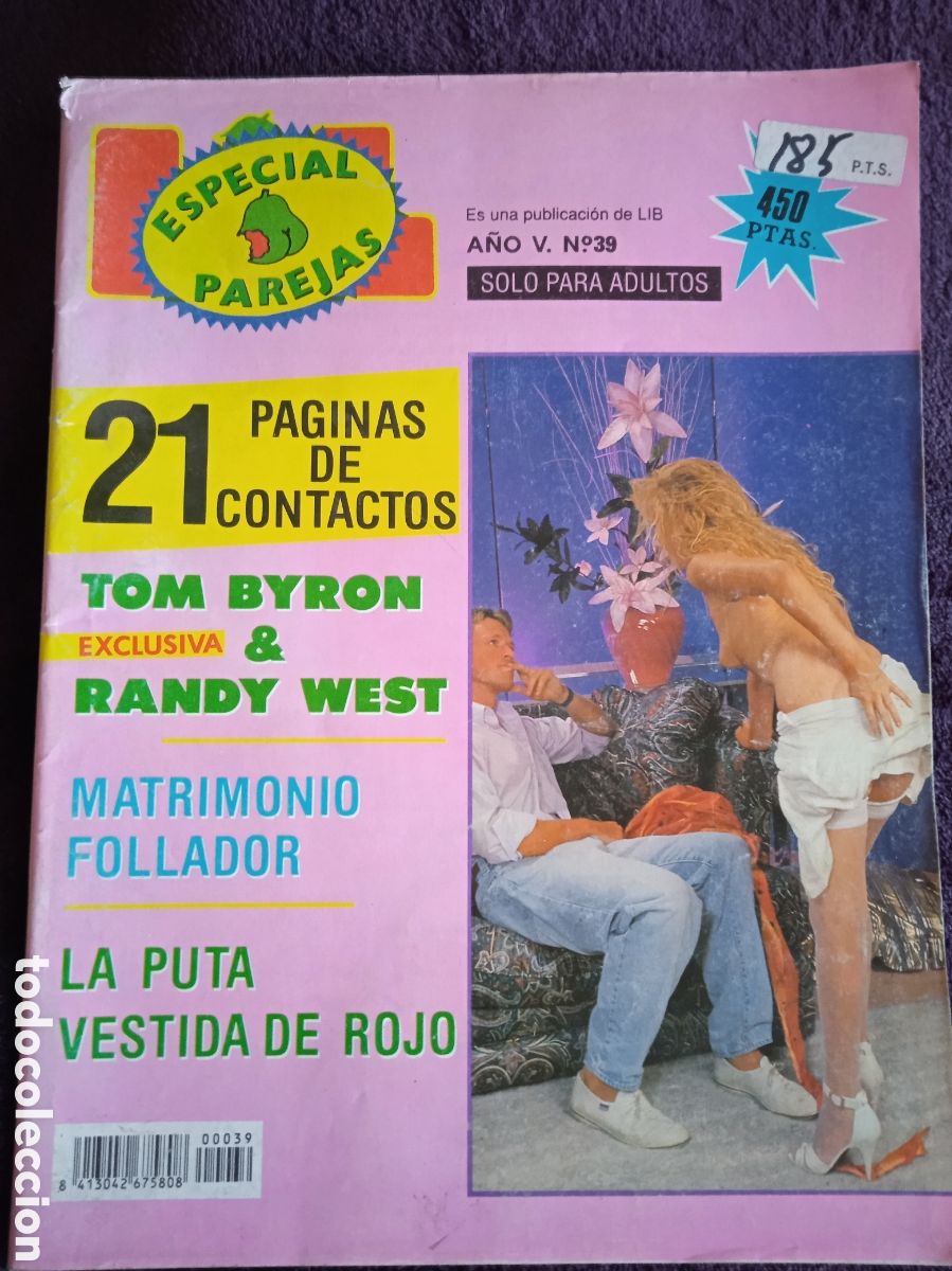 Journals: ESPECIAL PAREJAS N&ordm; 39 REVISTA EROTICA DE LOS 90