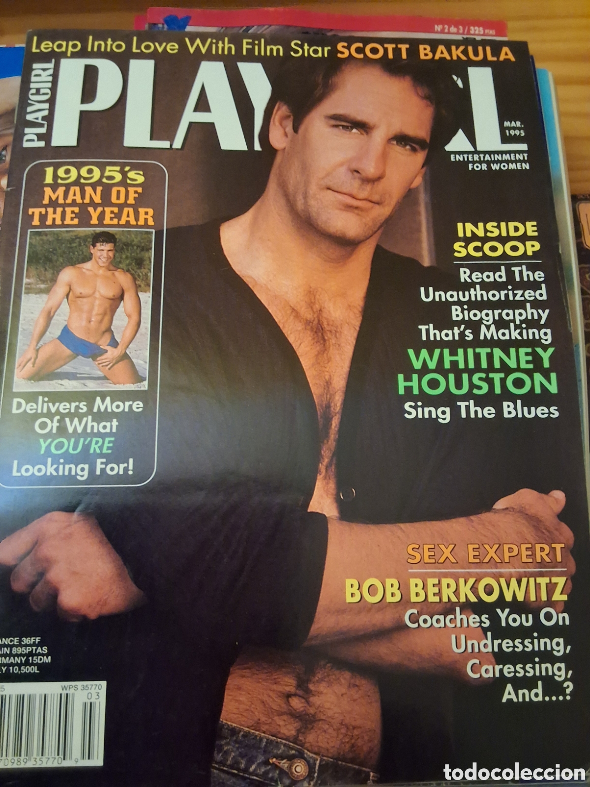 Journals: Playgirl americano revista er&oacute;tica desnudos masculinos 1995/3 Scott bakula
