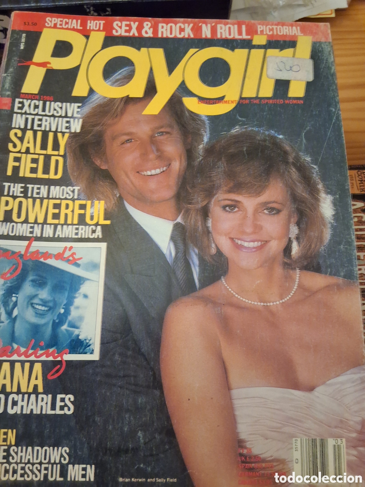 Zeitschriften: Playgirl americano revista er&oacute;tica desnudos masculinos 1986/3 field diana