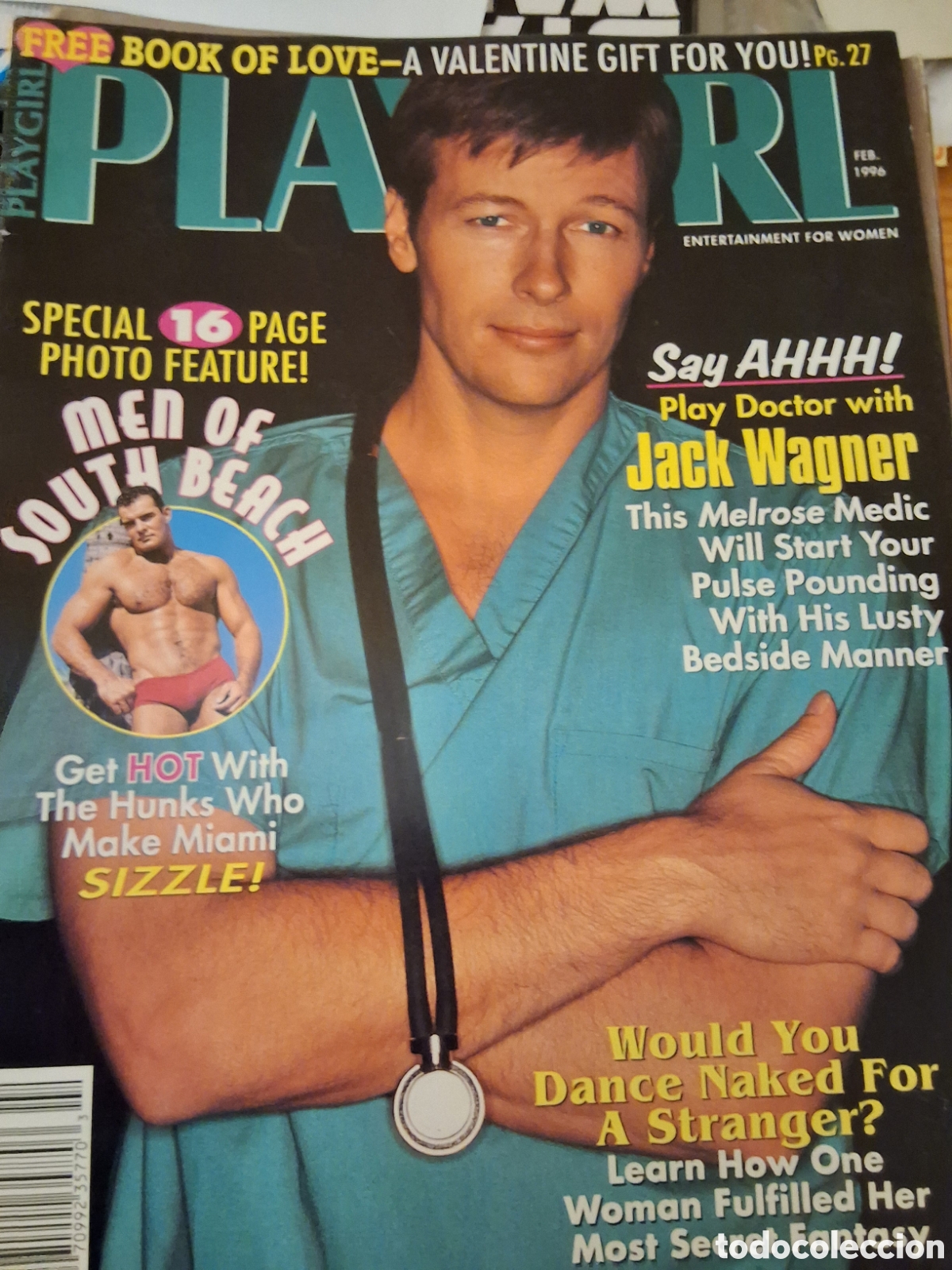 Journals: Playgirl americano revista er&oacute;tica desnudos masculinos 1996/2 wagner