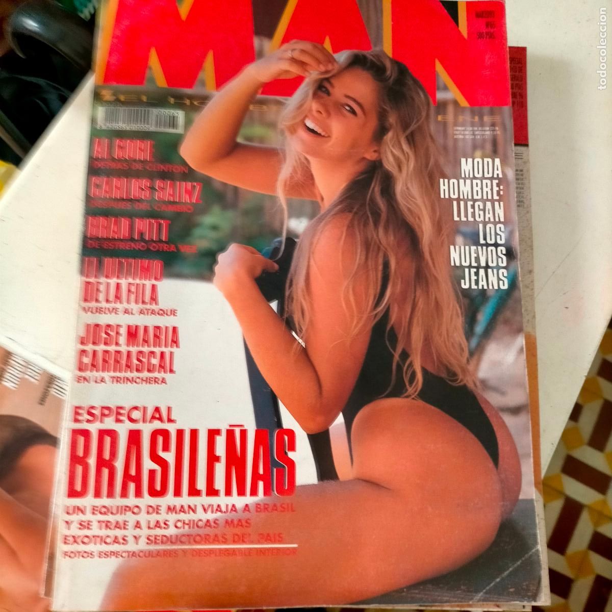 Zeitschriften: antigua revista erotica MAN - MUJERES DESNUDOS - LA DE LA FOTO - LEER DESCRIPCION COMPLETA