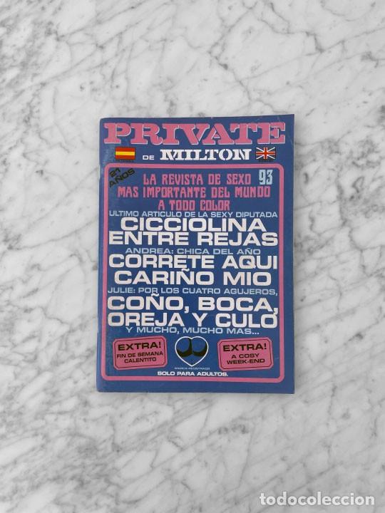 Journals: REVISTA PRIVATE - N&ordm; 93 - 1988 - CICCIOLINA, JULIE BAILY