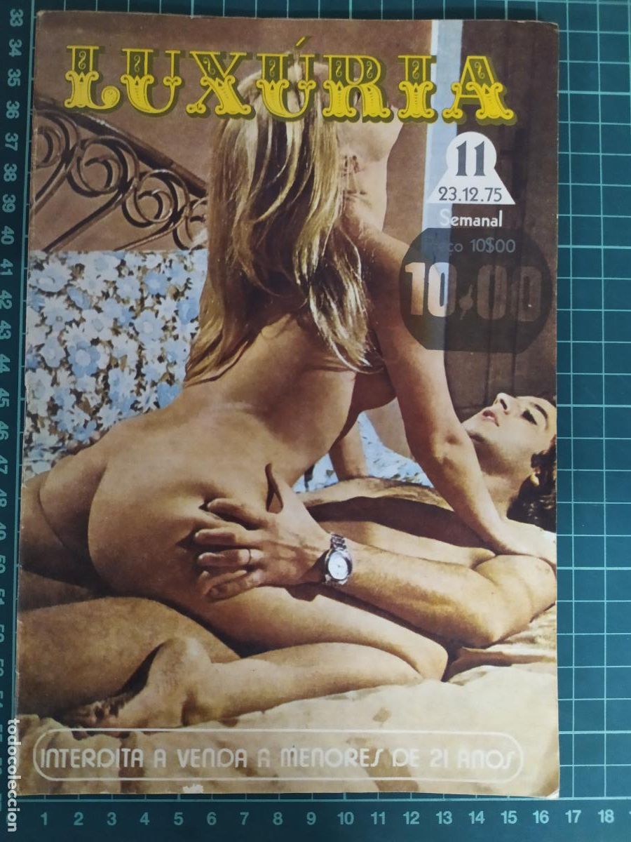 Journals: LUXURIA N&ordm; 11. 1975 EROTIC VINTAGE MAGAZINE. ADULTS ONLY