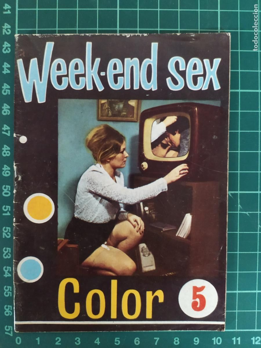 Revistas: WEEK-END SEX N&ordm; 5 COLOR. VINTAGE PORN CONTENT. ADULTS ONLY