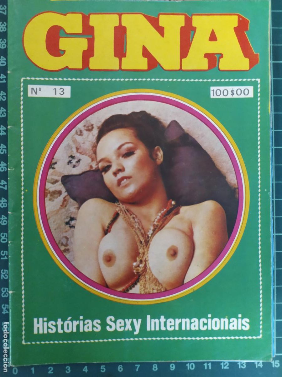 Revistas: GINA N&ordm; 13 REVISTA PORNO SOLO ADULTOS PORTUGU&Eacute;S.