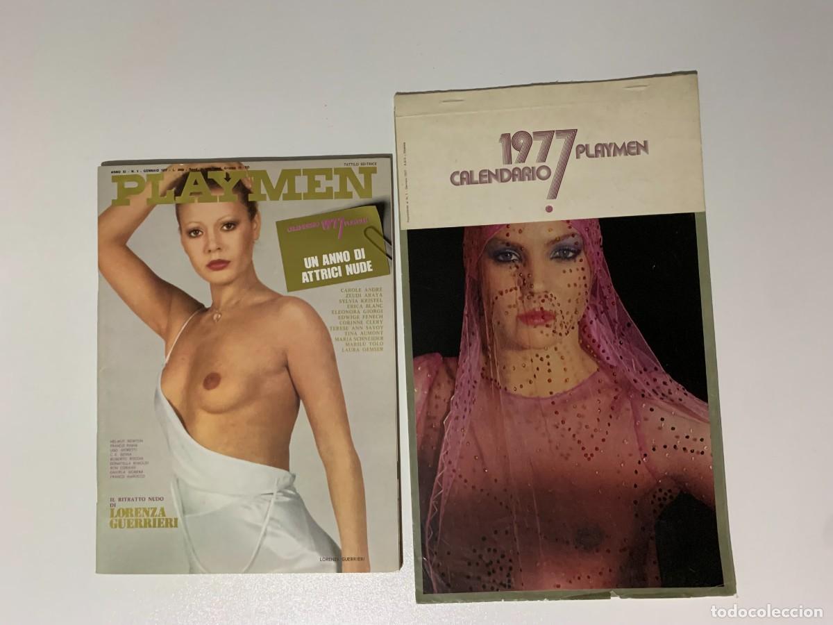 Zeitschriften: PLAYMEN N.1 GENNAIO 1977 + CALENDAR NEWTON GUERRIERI BUCCELLA TATTILO EDIZIONI