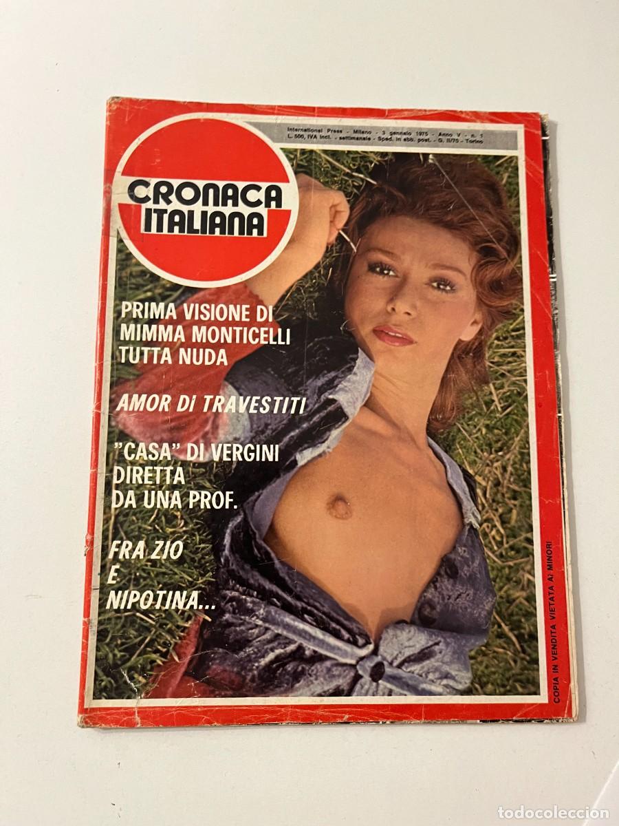 Riviste: (8/10/24) vintage magazine CRONACA ITALIANA N. 1. -young models-bizzarre-orgy-ECC..(vedi foto!!!)
