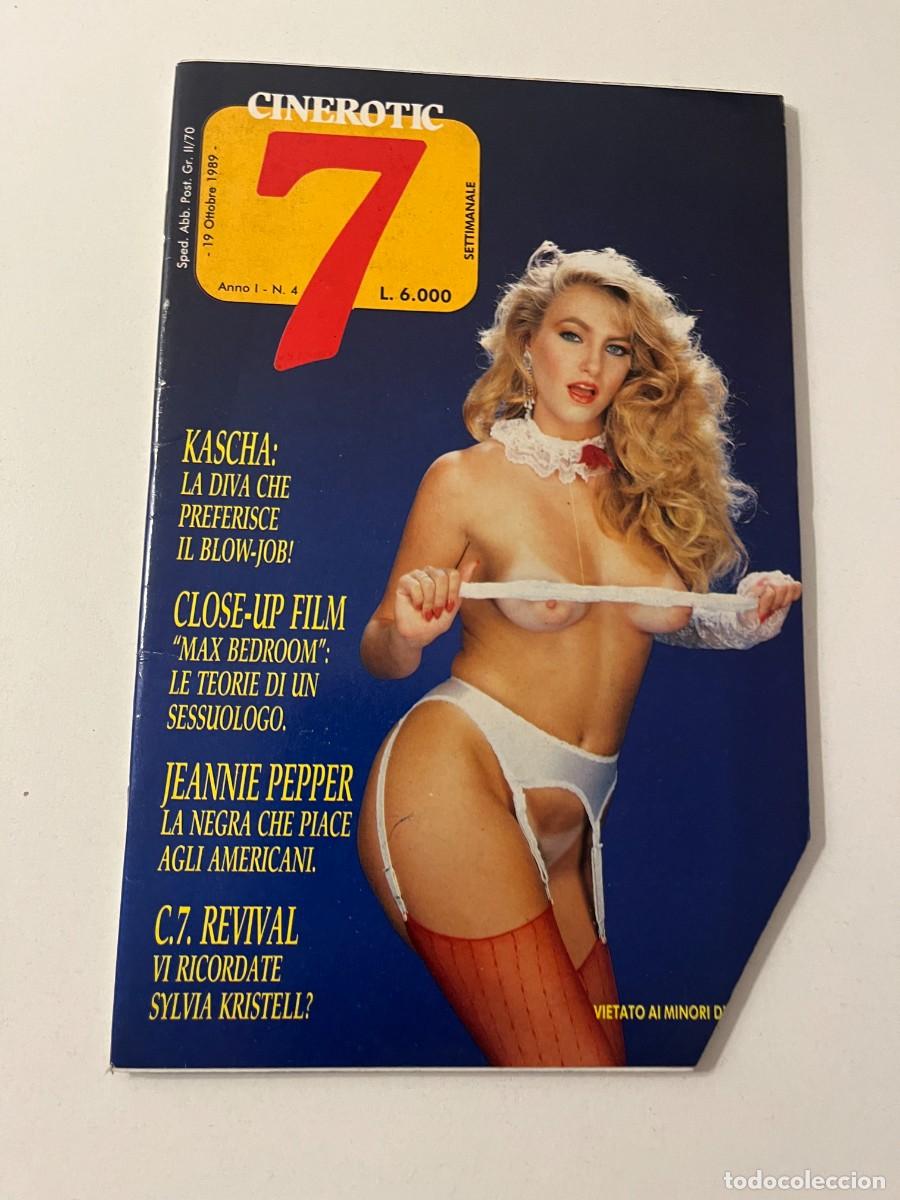 Riviste: (8/10/24) vintage magazine CINEROTIC 7 SHARON KANE - CICCIOLINA - (vedi foto!!!)