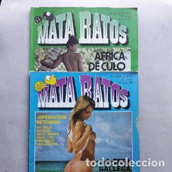 Journals: Lote de 2 Revistas Mata ratos. A&ntilde;o 1976.