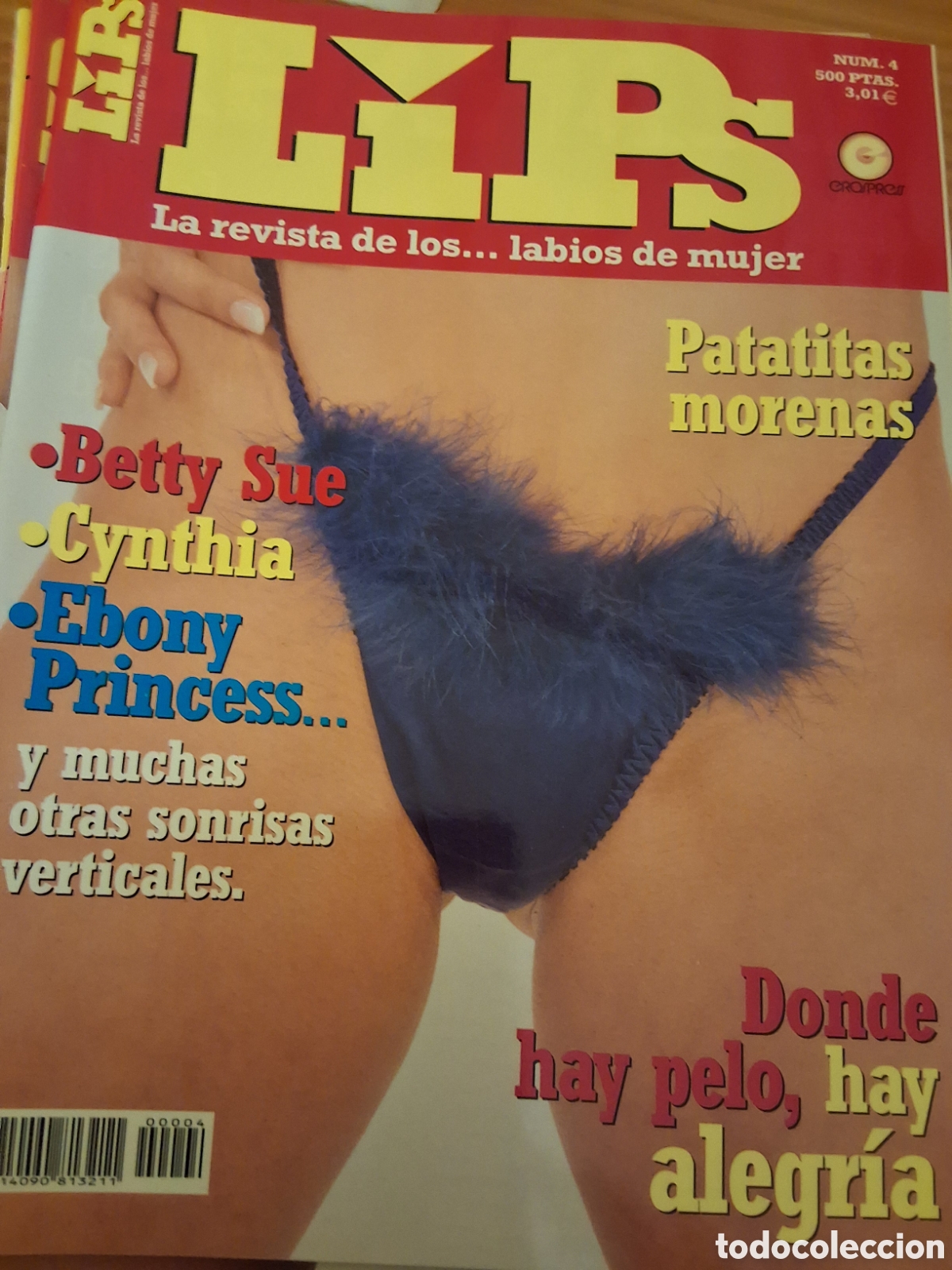 Magazines: Lips revista erotica espa&ntilde;ola desnudos mujeres labios vaginales pussies n&uacute;mero 4