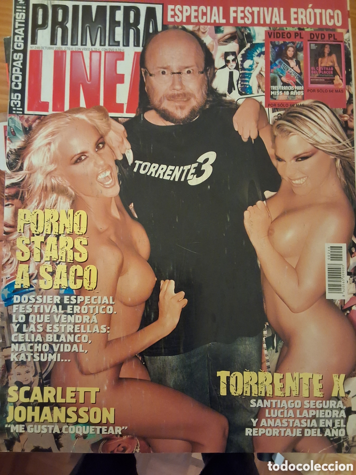 Journals: Primera l&iacute;nea revista actualidad 246 a&ntilde;o 2005/10 Porno star