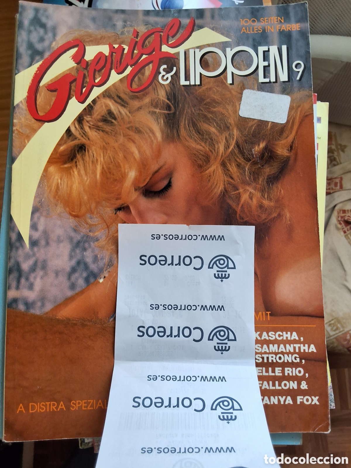 Journals: Gierige lippen revista sexo para adultos 9 a&ntilde;o 1989/5 edita distra
