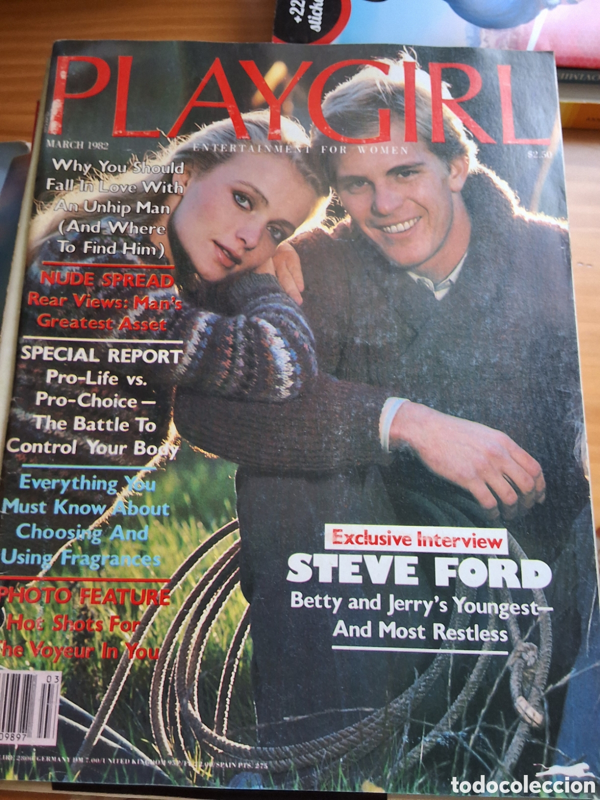 Journals: Playgirl americano revista er&oacute;tica desnudos masculinos 1982 marzo