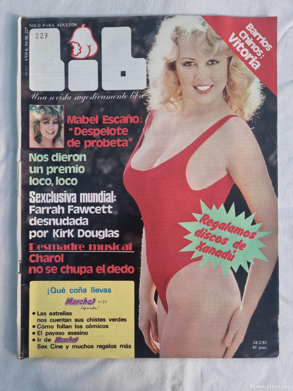 Journals: REVISTA LIB N&ordm;227: MABEL ESCA&Ntilde;O, LORNA TIFFER, FARRAH FAWCET, SUSANA ESTRADA, INCLUYE P&Oacute;STER
