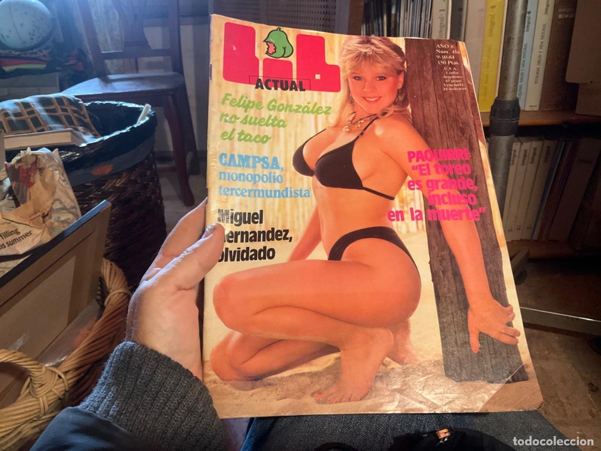 Zeitschriften: Revista lib actual 416 1984 campsa miguel hernandez paquirri