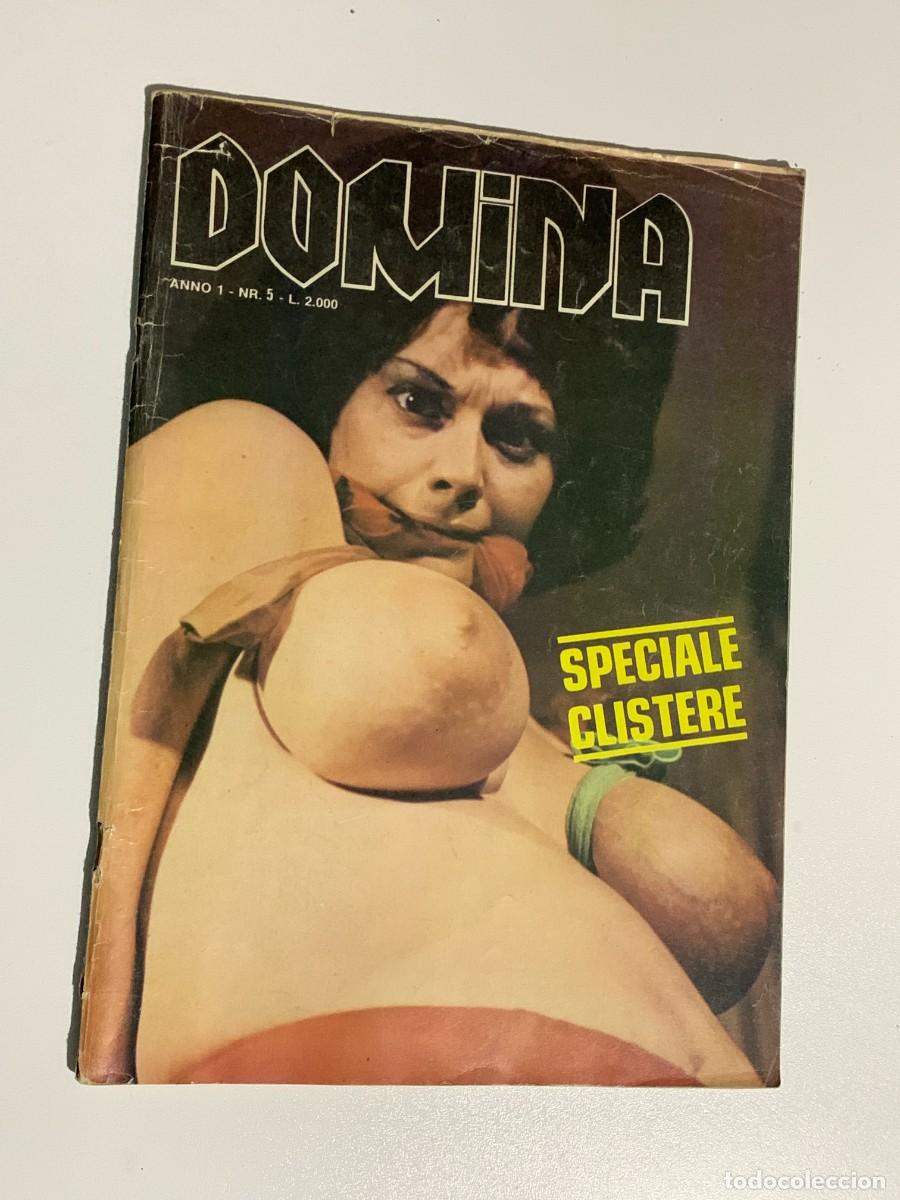 Magazines: DOMINA ANNO I N.5 MAGGIO 1977 ENEMA DOMINATION FETISH SADISM MAGAZINE DIPRESS EDITION