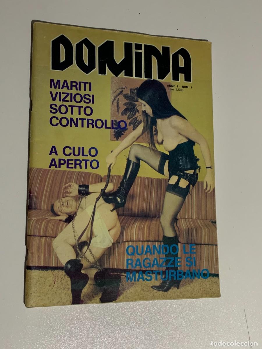 Magazines: DOMINA ANNO I N.1 MARZO 1977 ENEMA DOMINATION FETISH SADISM MILK SPANKING MAGAZINE DIPRESS EDITION