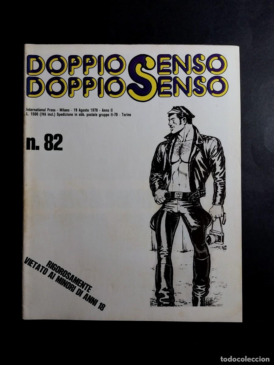 Revistas: DOPPIOSENSO GAY n. 82 1978 TOM OF FINLAND - DON PACE AKA ROCKY GENERO - TWINKS PALERMO - CENTERFOLD