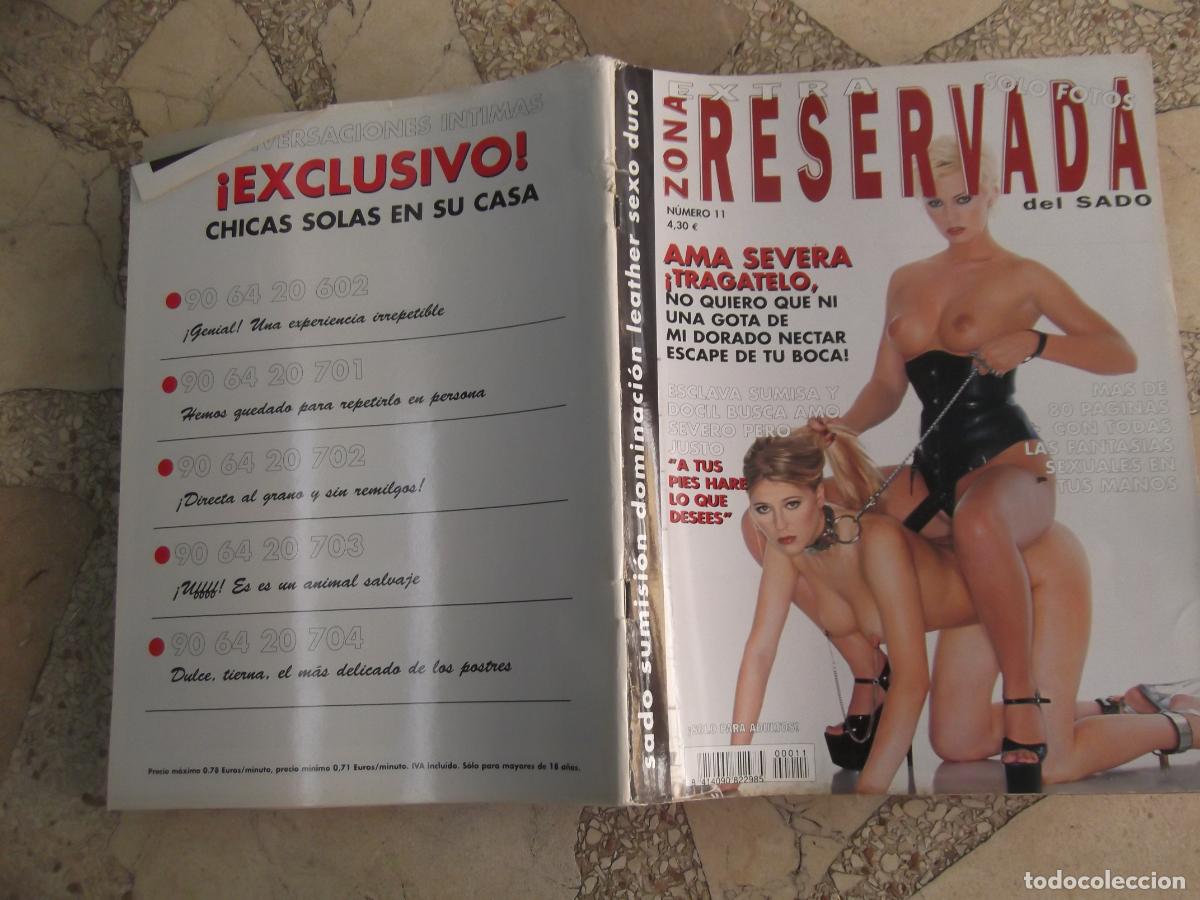Zeitschriften: extra zona reservada del sado del taboo, n&ordm; 11, revista erotica espa&ntilde;ola ,solo para adultos