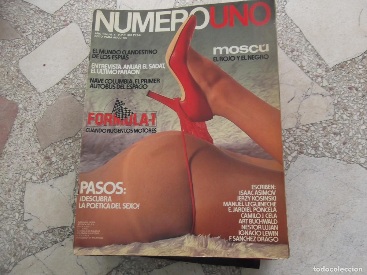 Zeitschriften: numero uno , n&ordm; 4, revista erotica espa&ntilde;ola ,solo para adultos