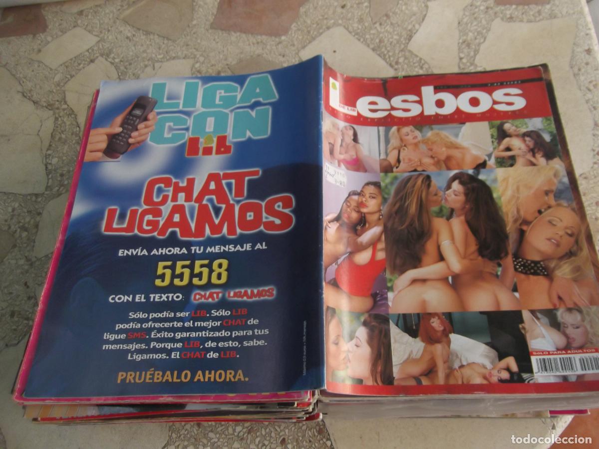 Zeitschriften: lesbos, lib , n&ordm; 1, revista erotica espa&ntilde;ola ,solo para adultos